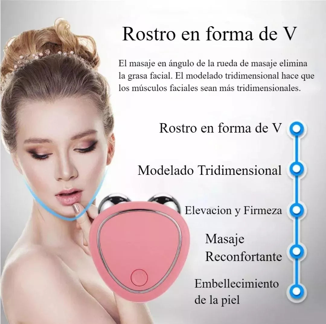 NuVee®️ Masajeador Facial con Microcorrientes