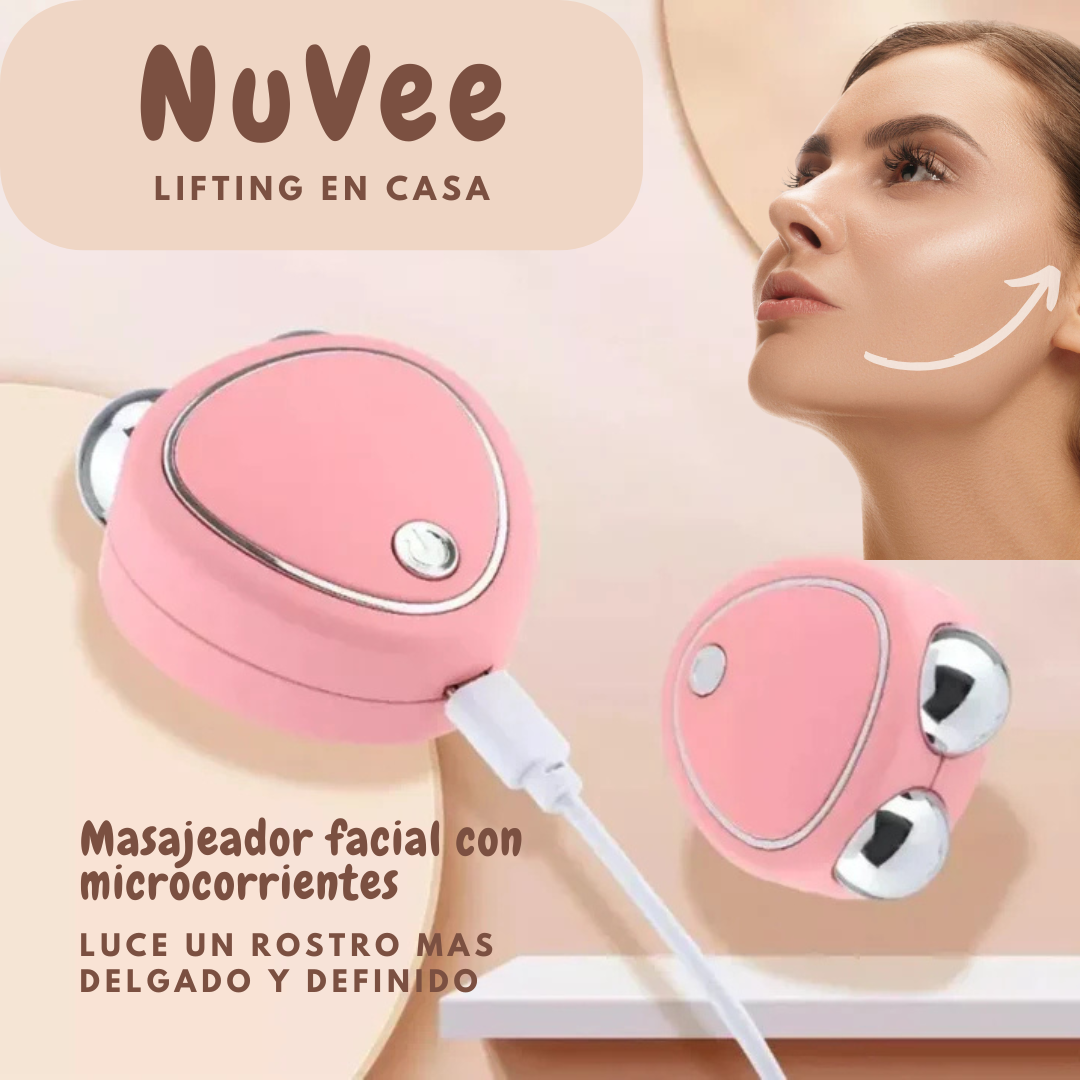 NuVee®️ Masajeador Facial con Microcorrientes