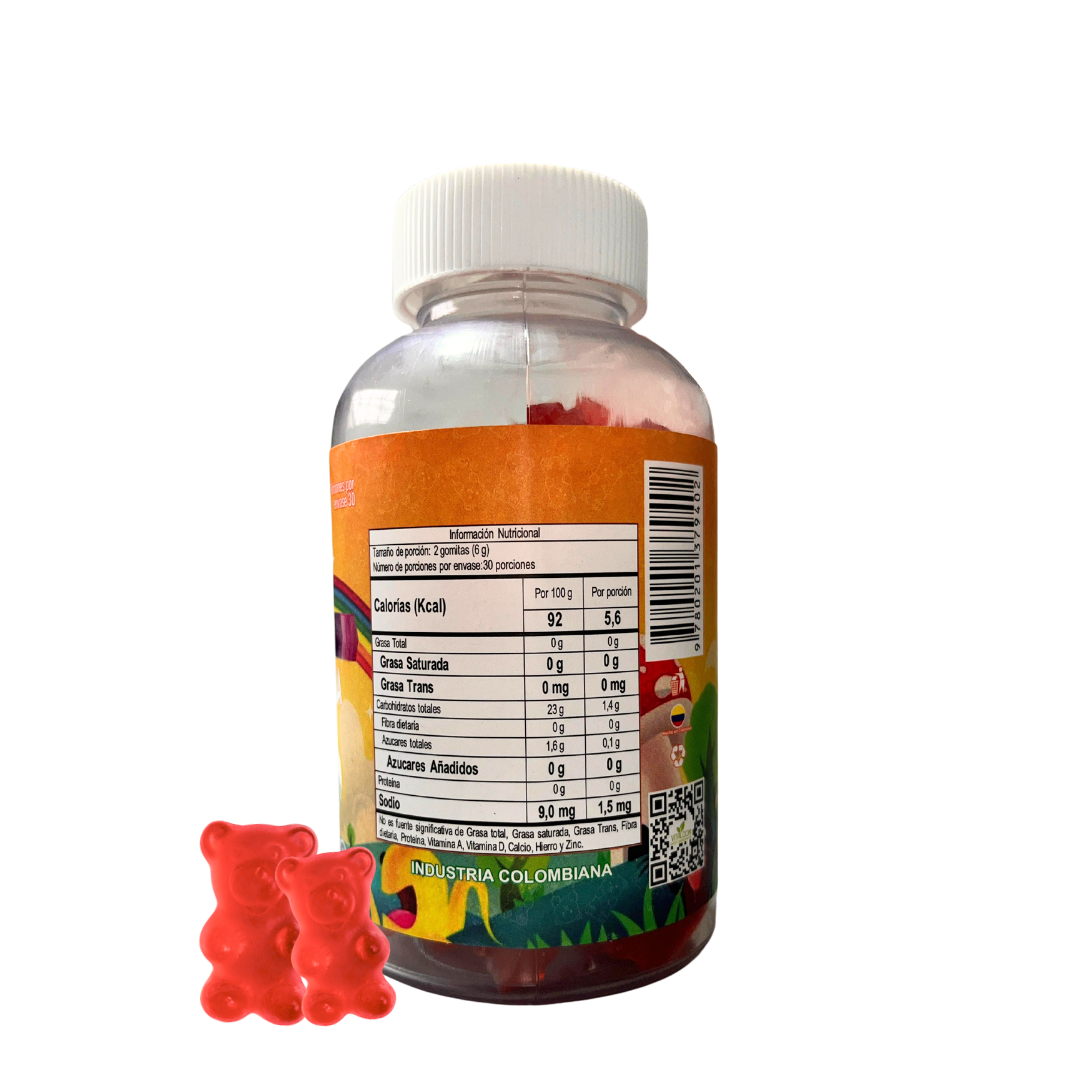 GOMIKIDS DE CIDRON Y MANZANILLA X60 CON INVIMA
