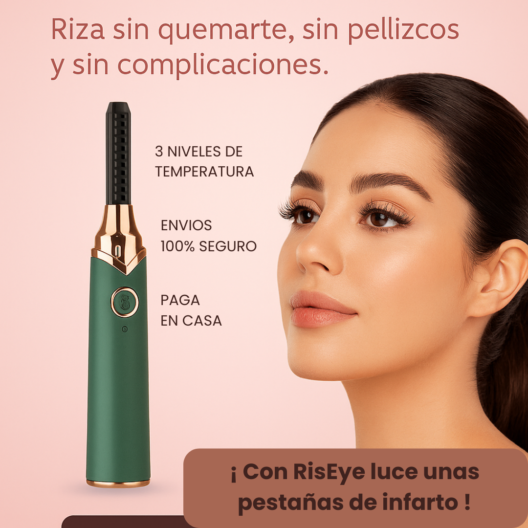 Encrespador de pestañas eléctrico RISEYE®️