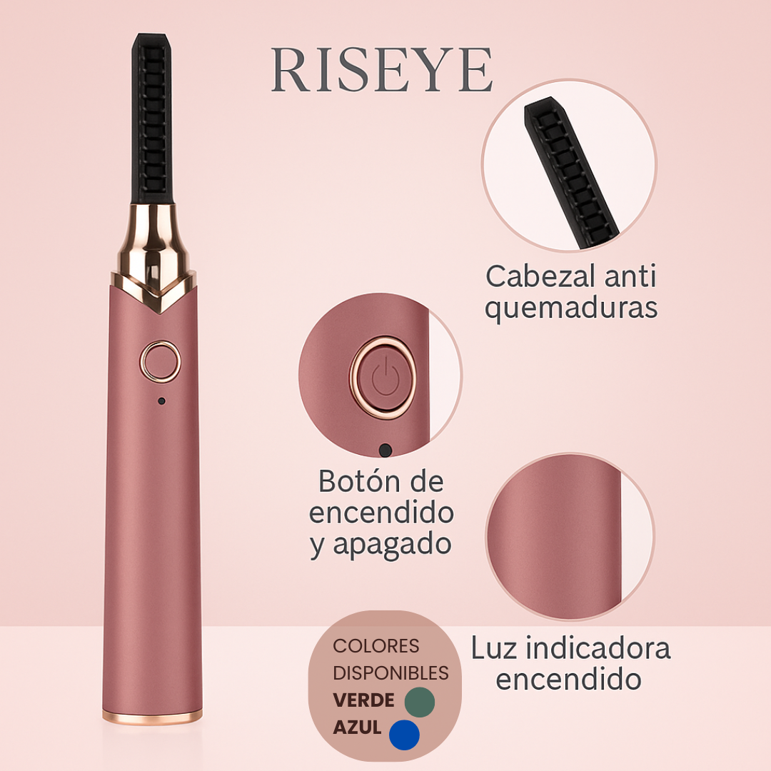 Encrespador de pestañas eléctrico RISEYE®️