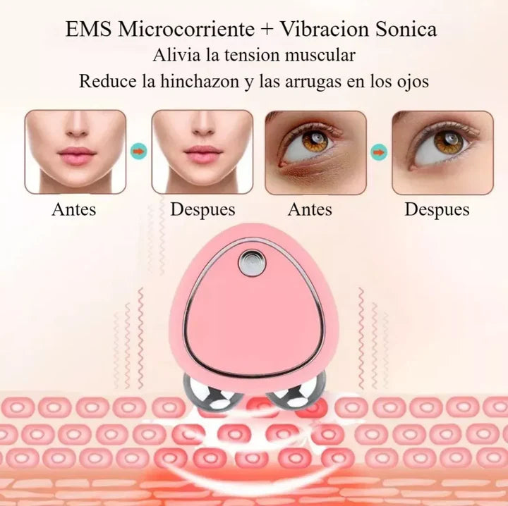 NuVee®️ Masajeador Facial con Microcorrientes