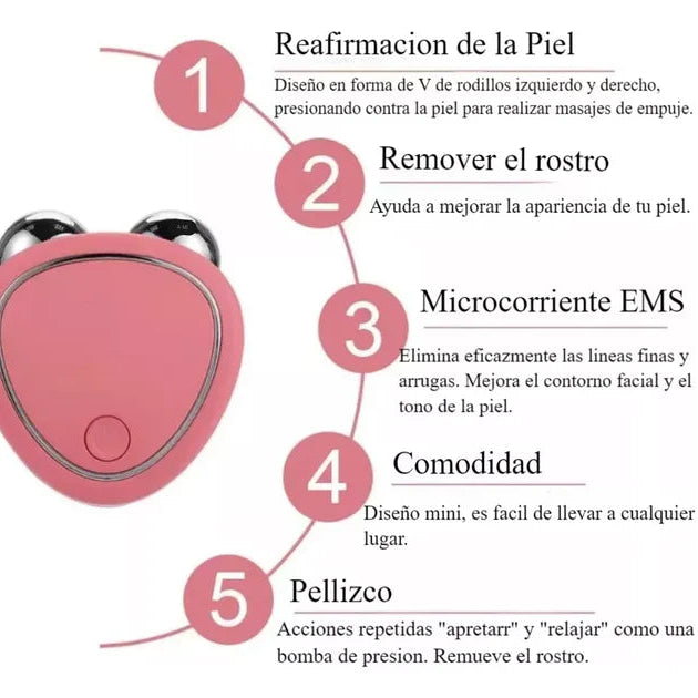 NuVee®️ Masajeador Facial con Microcorrientes