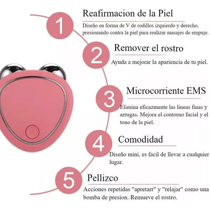 NuVee®️ Masajeador Facial con Microcorrientes
